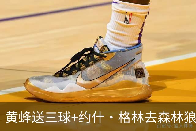 黄蜂送三球+约什·格林去森林狼 换里德+1首轮+3互换+3次轮