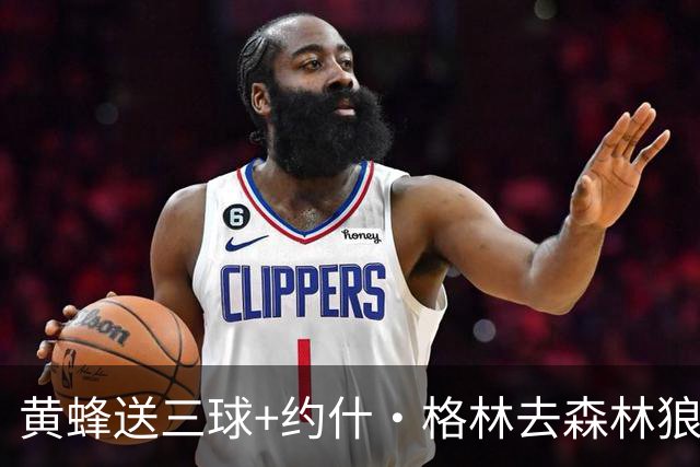 黄蜂送三球+约什·格林去森林狼 换里德+1首轮+3互换+3次轮